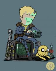 Adventure time Fallout