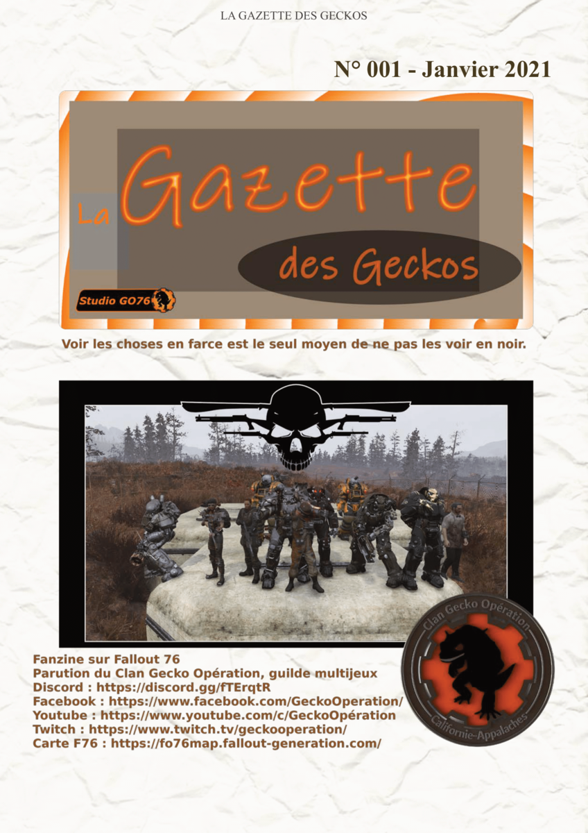 La Gazette des Geckos - N°1