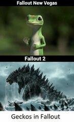 Geckos in Fallout