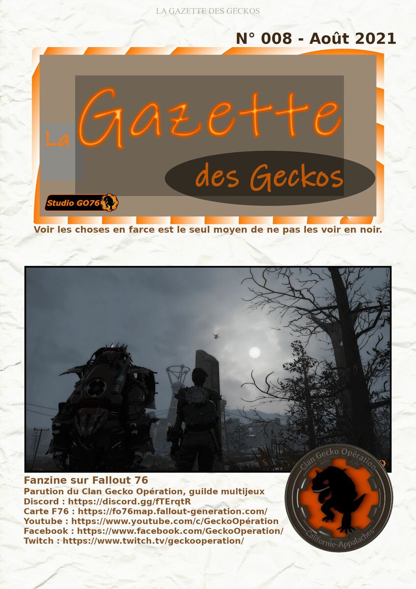 La Gazette des Geckos - N°8