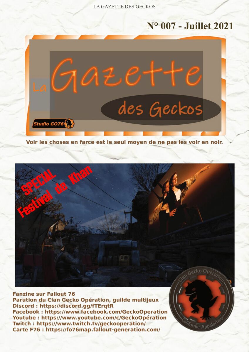 La Gazette des Geckos - N°7