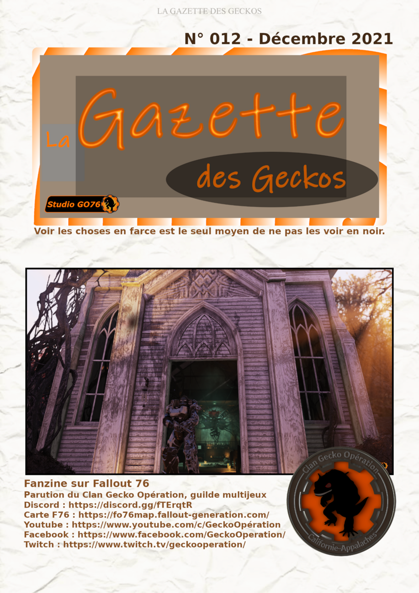 La Gazette des Geckos - N°12