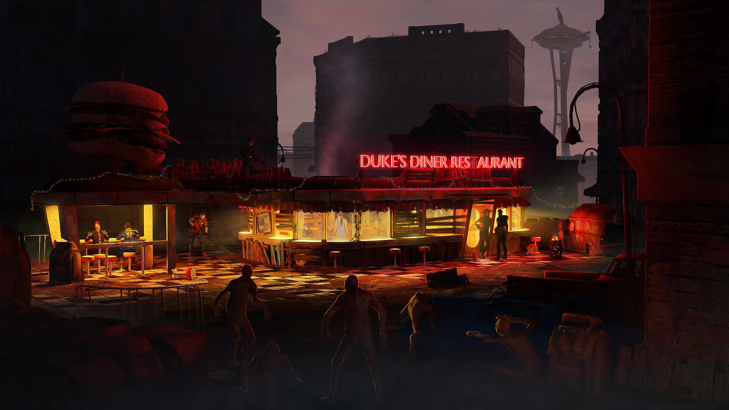 Fallout 4 at night фото 91